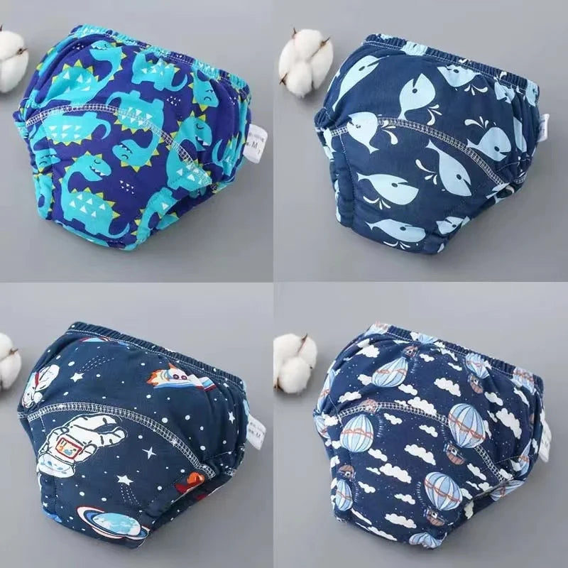 Smoove 4 Pack Potty Training Underwear – Soft Cotton Reusables